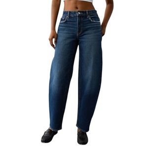 American Eagle Barrel Jeans